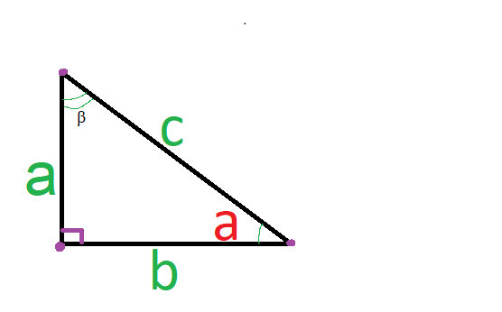 Прямоугольный треугольник