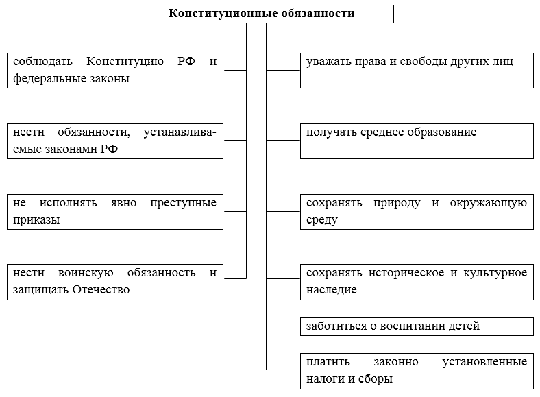 Конституционные обязанности